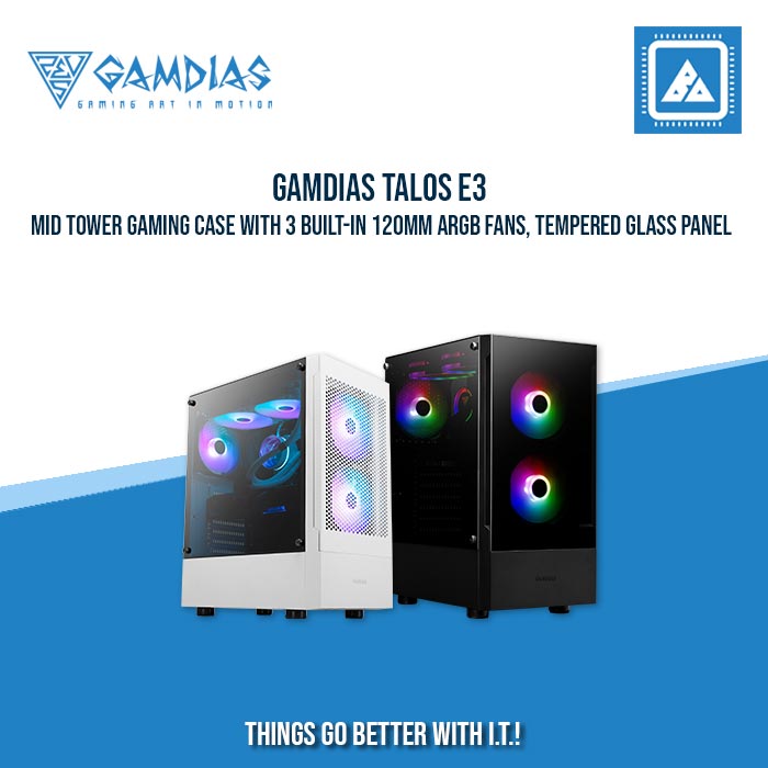 GAMDIAS TALOS E3 GAMING CASE GAMDIAS TALOS E3 GAMING CASE